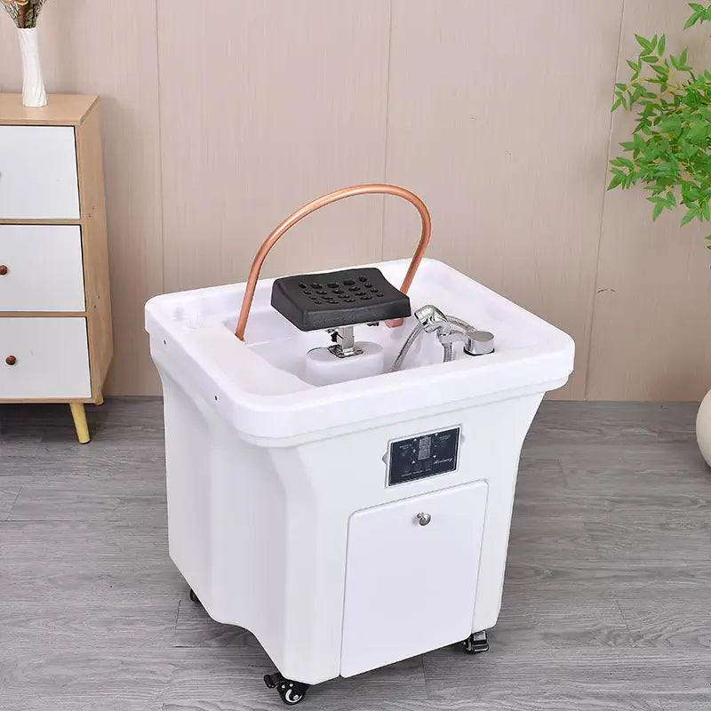 2025 Zensuya Portable Japanese Korean Head Spa Shampoo Bowl - Non-Plumbing With Internal Water Disposal